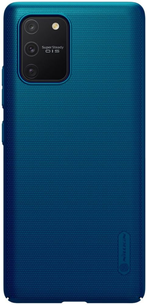 Nillkin Super Frosted Shield Case Samsung Galaxy S10 Lite Blauw afbeelding 3
