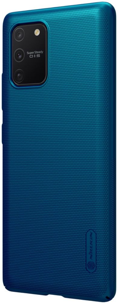 Nillkin Super Frosted Shield Case Samsung Galaxy S10 Lite Blauw afbeelding 5