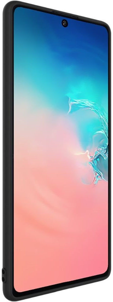 IMAK UC-1 Series Samsung Galaxy S10 Lite Hoesje Matte TPU Zwart afbeelding 6