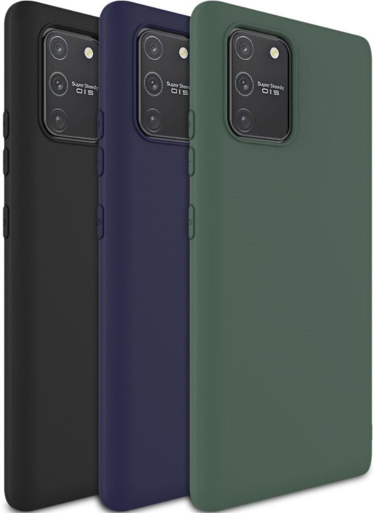 IMAK UC-1 Series Samsung Galaxy S10 Lite Hoesje Matte TPU Zwart afbeelding 8