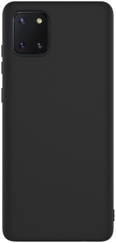 IMAK UC-1 Series Samsung Galaxy Note 10 Lite Hoesje Matte TPU Zwart afbeelding 2