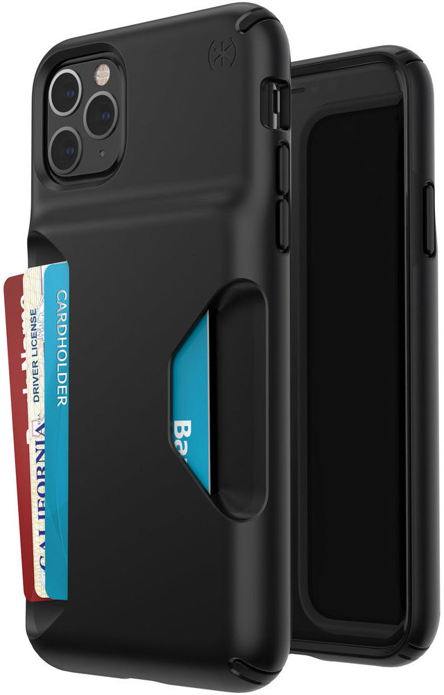 Speck Presidio Wallet Apple iPhone 11 Pro Max Hoesje Zwart Kaarthouder afbeelding 1