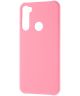 Xiaomi Redmi Note 8T Rubber Coat Hard Hoesje Roze