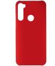 Xiaomi Redmi Note 8T Rubber Coat Hard Hoesje Rood