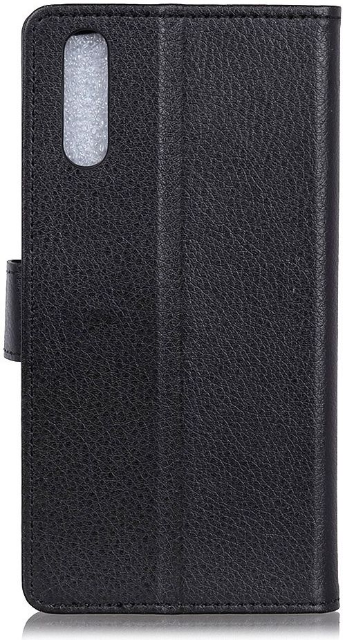 Sony Xperia 1 II Lychee Portemonnee Hoesje Zwart afbeelding 4