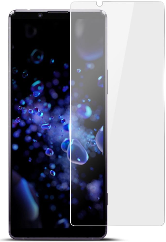 IMAK Sony Xperia 1 II Screenprotector Soft TPU Display Folie Clear afbeelding 1