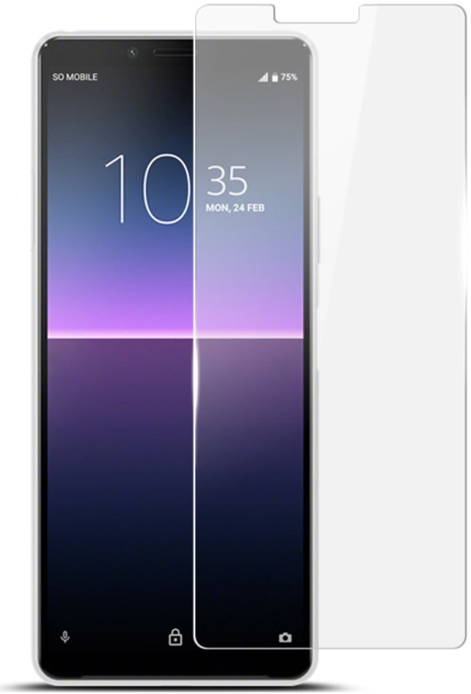 IMAK Sony Xperia 10 II Screenprotector Soft TPU Display Folie Clear afbeelding 1