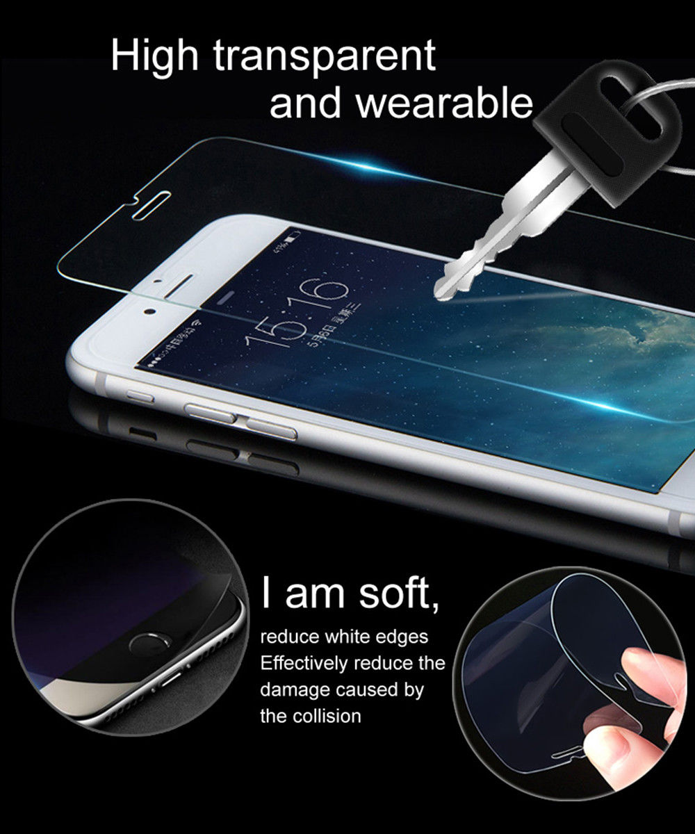 IMAK Sony Xperia 10 II Screenprotector Soft TPU Display Folie Clear afbeelding 4
