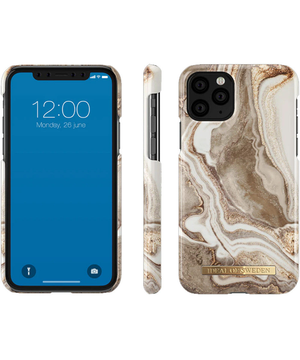 iDeal of Sweden Fashion Apple iPhone 11 Pro Hoesje Golden Sand Marble afbeelding 4
