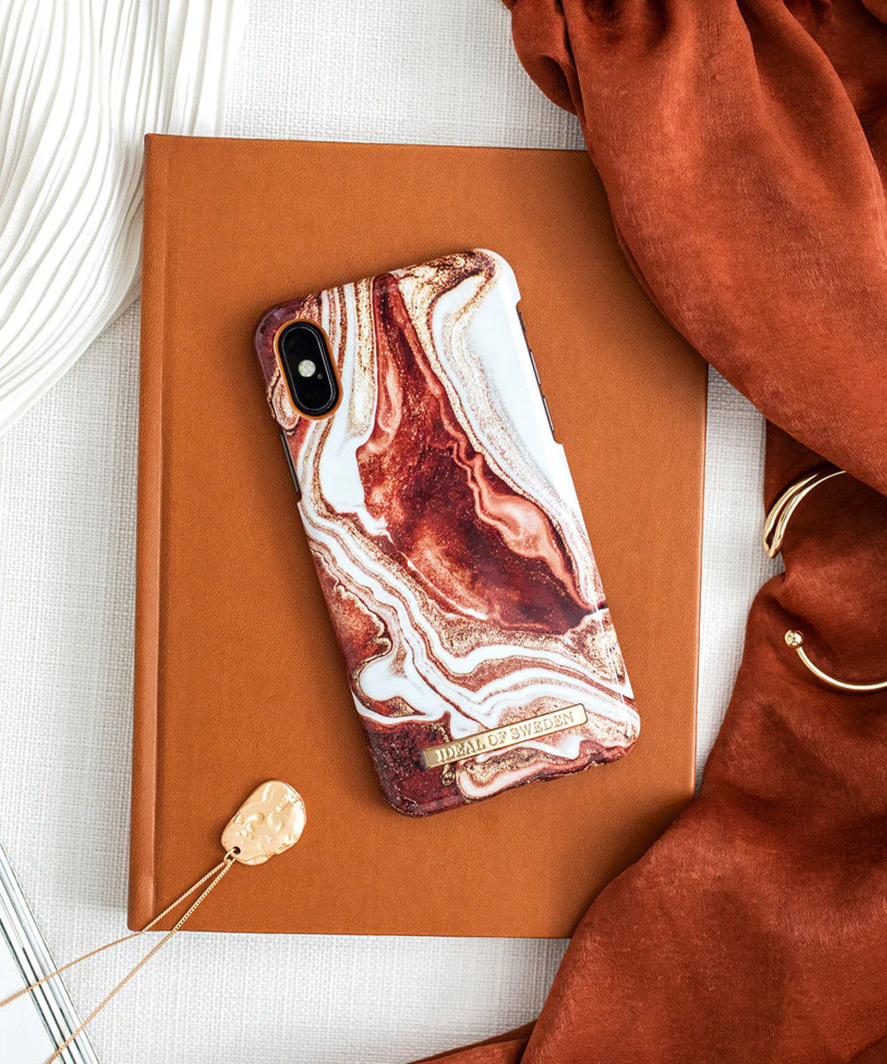iDeal of Sweden Fashion Apple iPhone 11 Pro Hoesje Golden Rusty Marble afbeelding 4