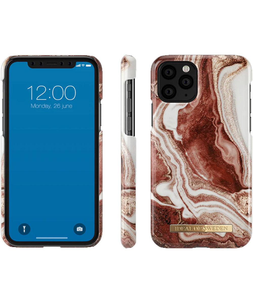 iDeal of Sweden Fashion Apple iPhone 11 Pro Hoesje Golden Rusty Marble afbeelding 5
