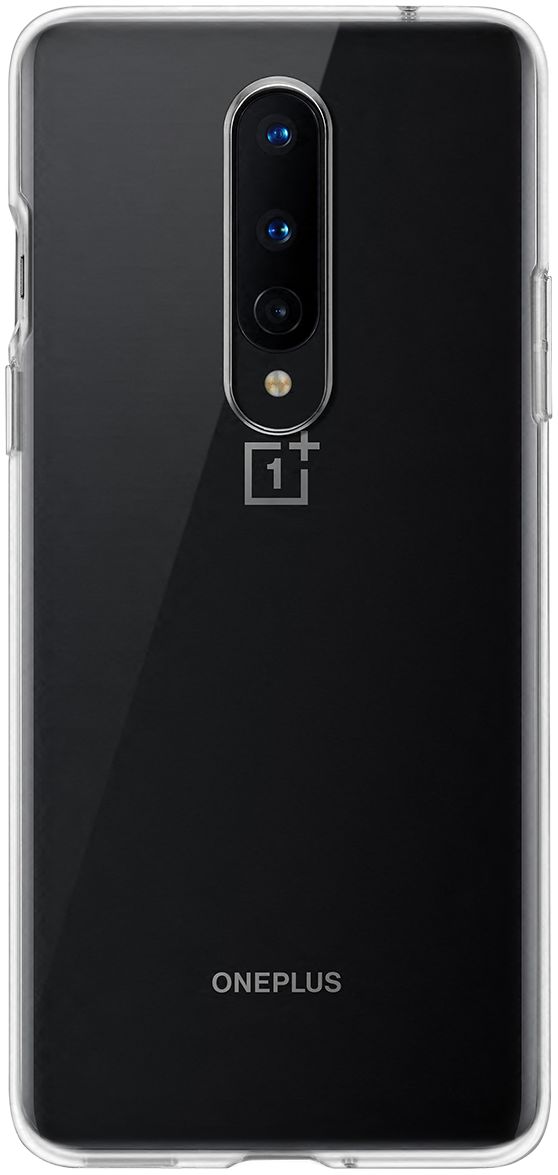 Originele OnePlus Bumper Case OnePlus 8 Hoesje Siliconen Transparant afbeelding 2