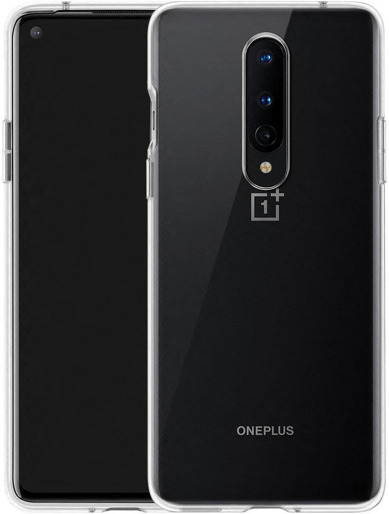 Originele OnePlus Bumper Case OnePlus 8 Hoesje Siliconen Transparant afbeelding 9