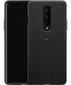 OnePlus 8 Hoesje Bumper Case Sandstone Zwart