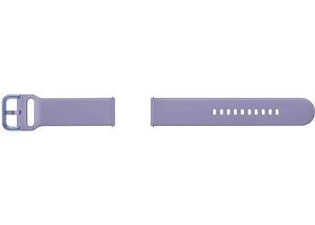 Origineel Samsung Universeel Siliconen Smartwatch 20MM Bandje Paars afbeelding 2