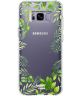 HappyCase Samsung Galaxy S8 Flexibel TPU Hoesje Leaves Print