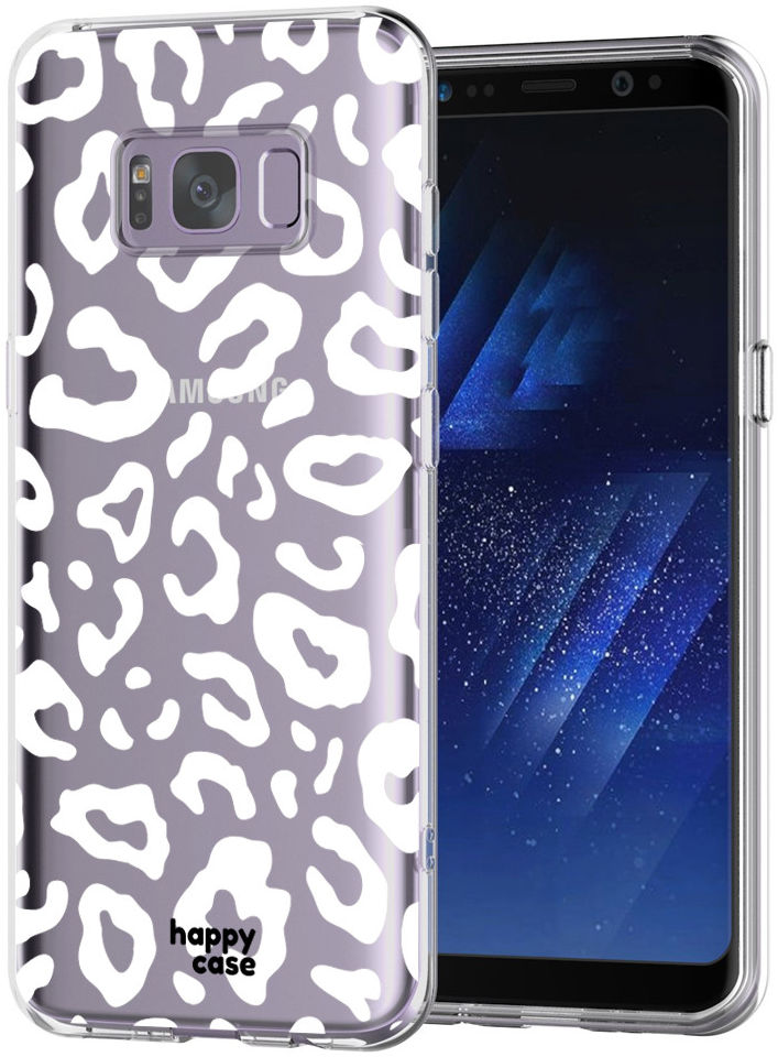 HappyCase Samsung Galaxy S8 Hoesje Flexibel TPU Luipaard Print afbeelding 2
