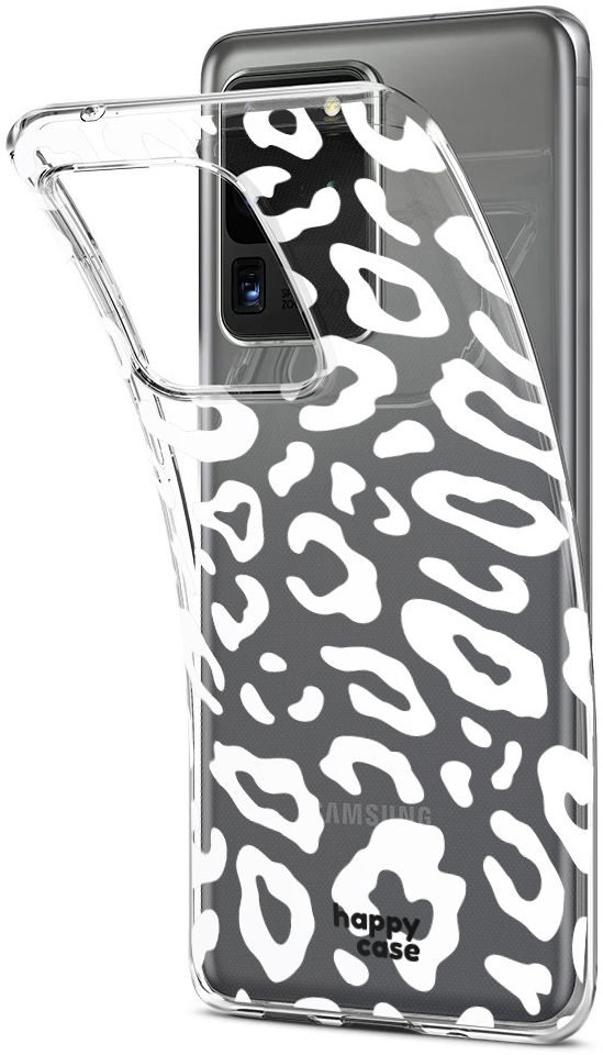 HappyCase Samsung Galaxy S20 Ultra Hoesje Flexibel TPU Luipaard Print afbeelding 10