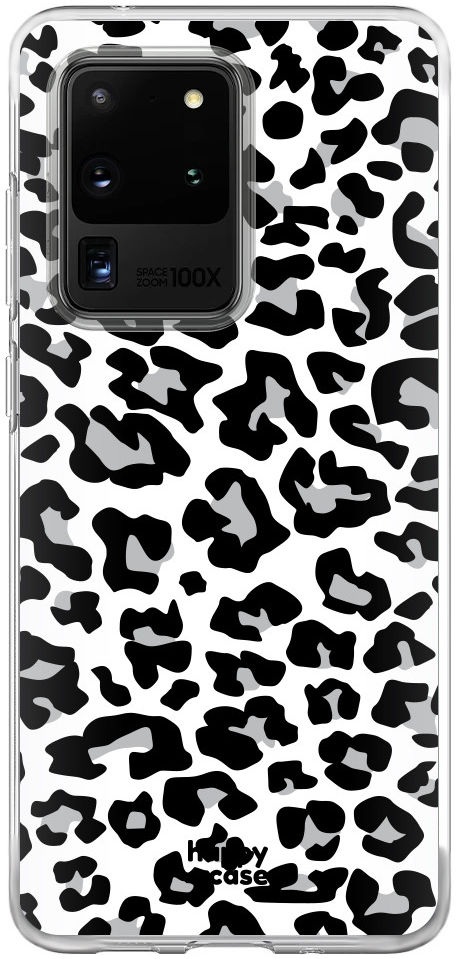 HappyCase Samsung Galaxy S20 Ultra Hoesje Flexibel TPU Panter Print afbeelding 1