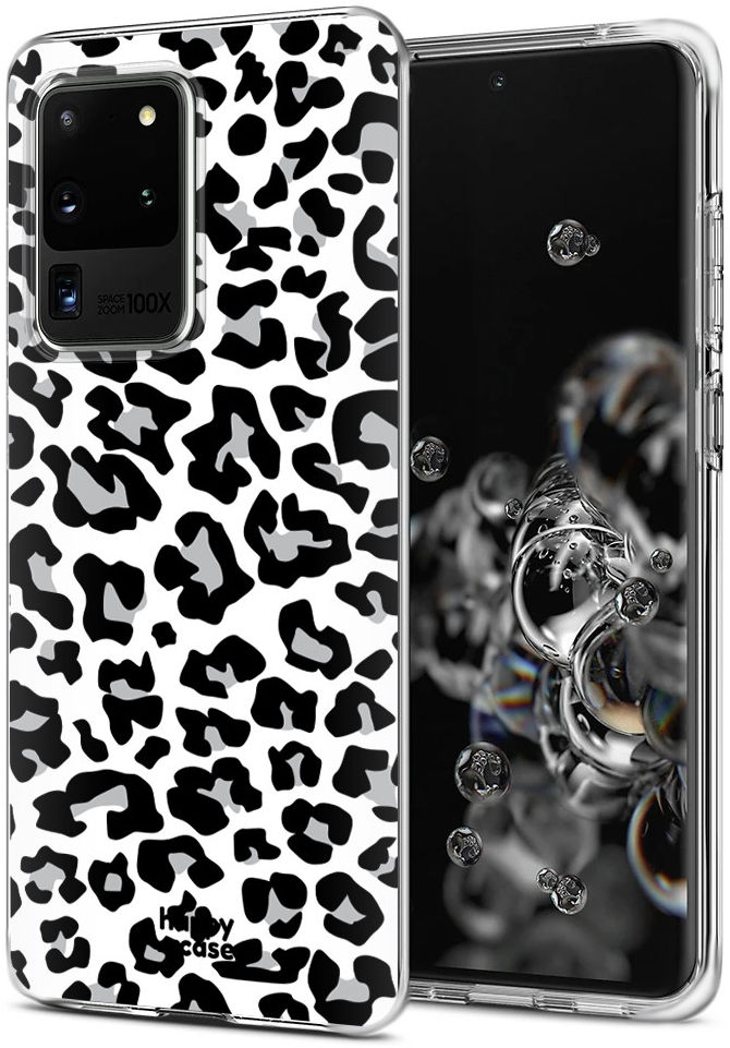 HappyCase Samsung Galaxy S20 Ultra Hoesje Flexibel TPU Panter Print afbeelding 2