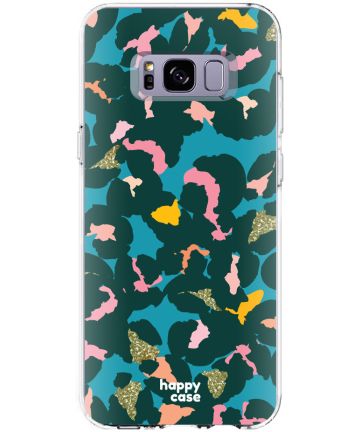 HappyCase Samsung Galaxy S8 Hoesje Flexibel TPU Summer Leopard Print Hoesjes