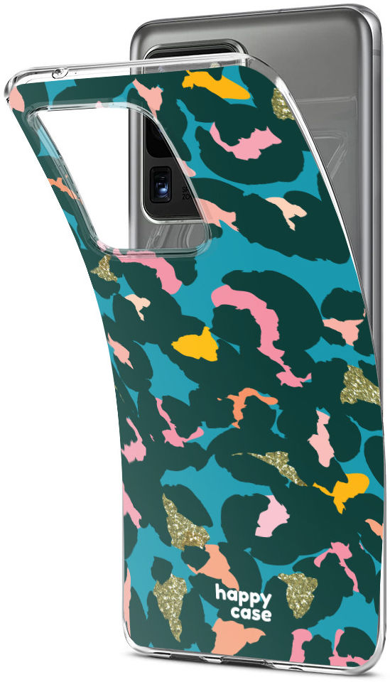 HappyCase Samsung Galaxy S20 Ultra Hoesje Flexibel TPU Summer Leopard afbeelding 4