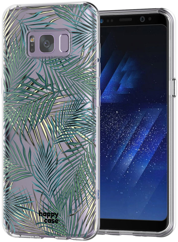 HappyCase Samsung Galaxy S8 Hoesje Flexibel TPU Jungle Print afbeelding 2