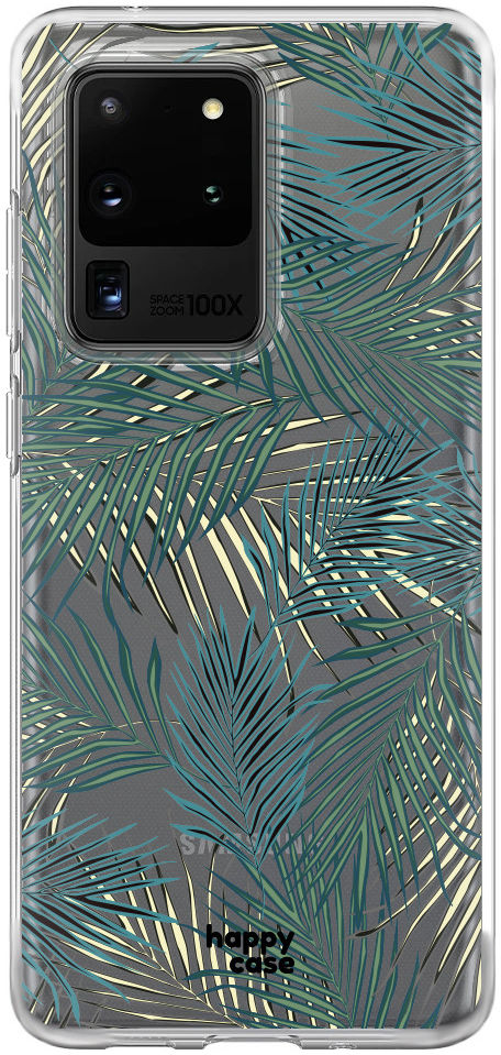 HappyCase Samsung Galaxy S20 Ultra Hoesje Flexibel TPU Jungle Print afbeelding 1