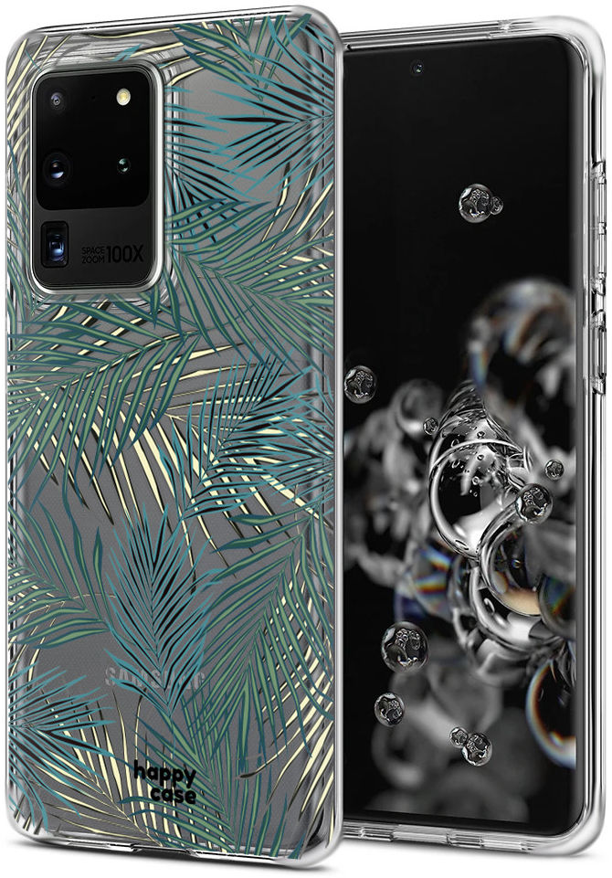 HappyCase Samsung Galaxy S20 Ultra Hoesje Flexibel TPU Jungle Print afbeelding 2
