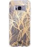 HappyCase Samsung Galaxy S8 Hoesje Flexibel TPU Golden Leaves Print