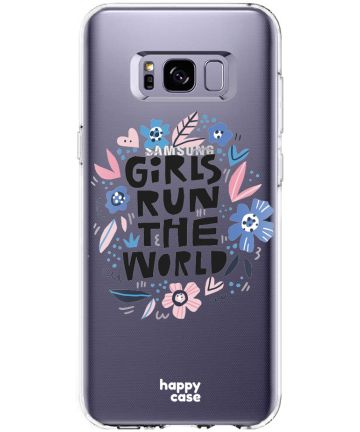 HappyCase Samsung Galaxy S8 Hoesje TPU Quote Print Hoesjes