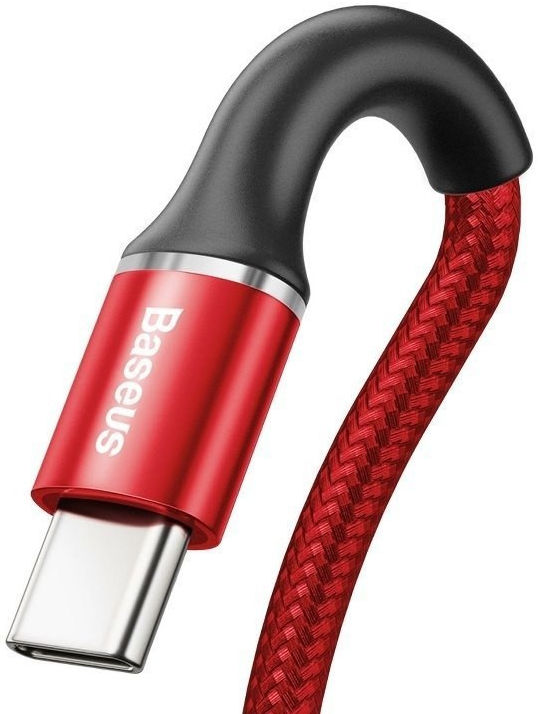 Baseus Halo Series Quick Charge USB-C Lichtgevende Kabel 2m Rood afbeelding 6
