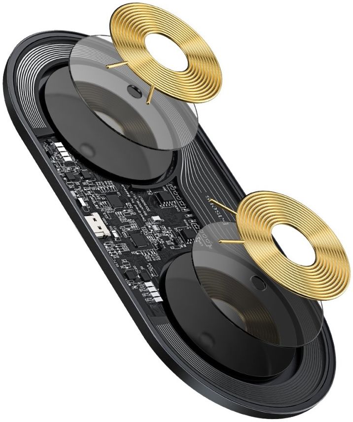 Baseus 2-in-1 Draadloze Snellader 20W voor Smartphone/AirPods afbeelding 14