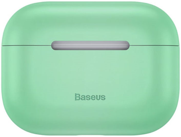 Baseus Ultradun Siliconen Apple AirPods Pro Hoesje Groen afbeelding 8