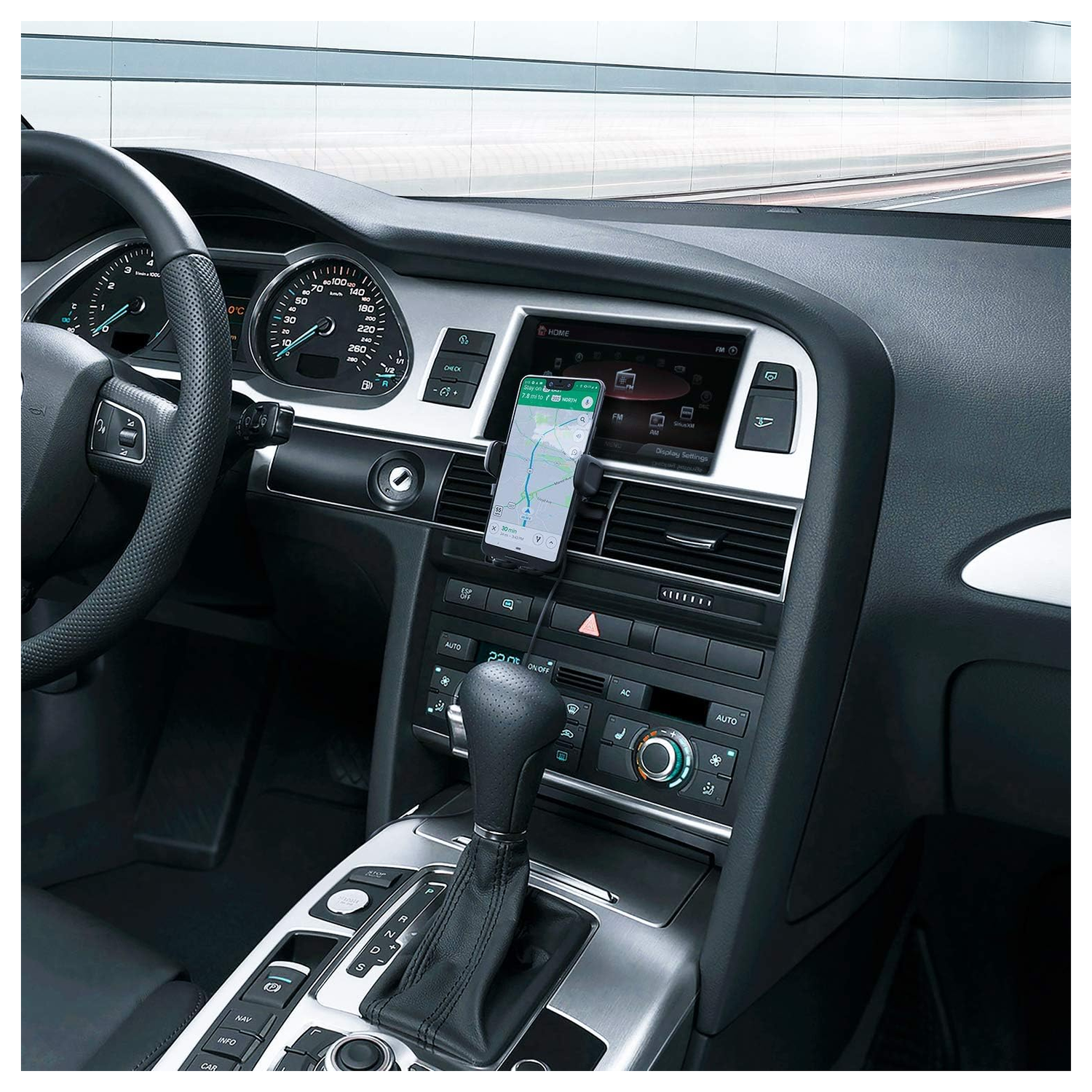 iOttie Easy One Telefoonhouder Auto Ventilatierooster/CD-Speler met Opladen 10W afbeelding 7