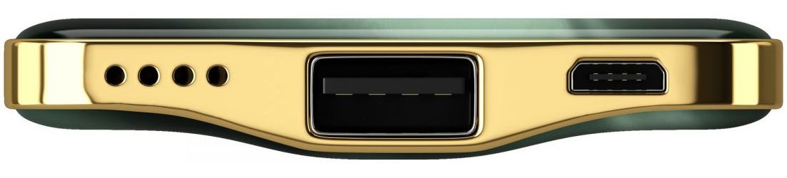 iDeal Of Sweden Fashion Powerbank 5000 mAh Emerald Satin afbeelding 3