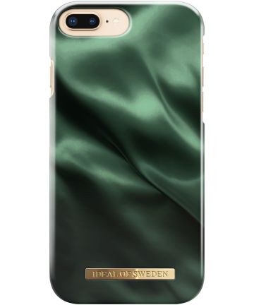 iDeal of Sweden iPhone 8/7/6/6S Plus Fashion Hoesje Emerald Satin Hoesjes