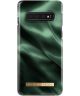 iDeal of Sweden Samsung Galaxy S10 Fashion Hoesje Emerald Satin