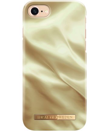 iDeal of Sweden iPhone SE 2020 Fashion Satin Hoesje Gold Hoesjes