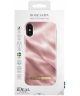 iDeal of Sweden iPhone XS / X Fashion Hoesje Rose Satin
