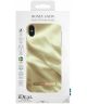iDeal of Sweden Fashion Apple iPhone XS Max Hoesje Honey Satin