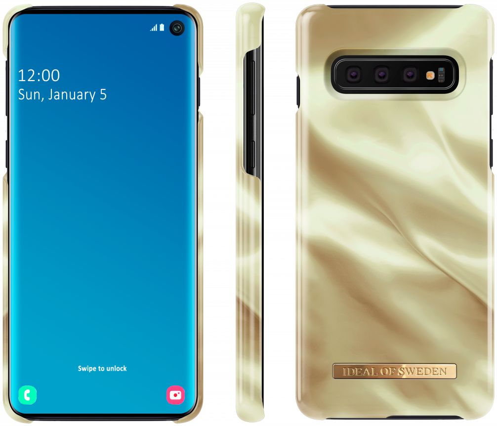 iDeal of Sweden Fashion Samsung Galaxy S10 Hoesje Honey Satin afbeelding 2