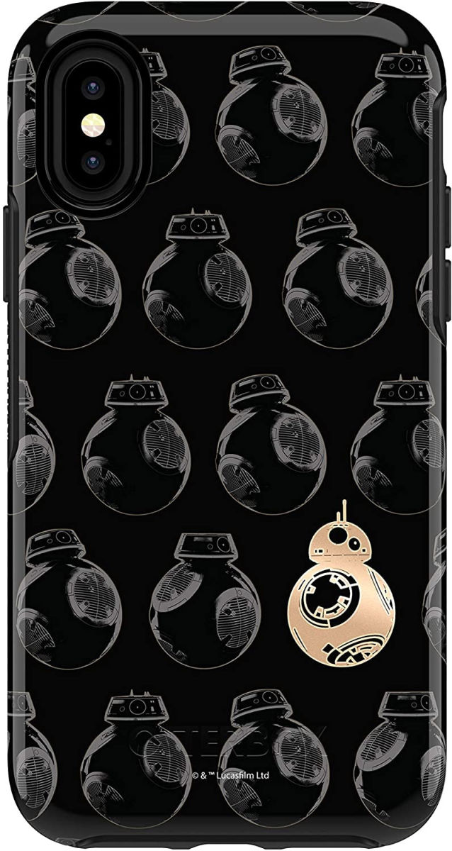 OtterBox Symmetry Case Disney iPhone X / XS Gold BB-8 afbeelding 1