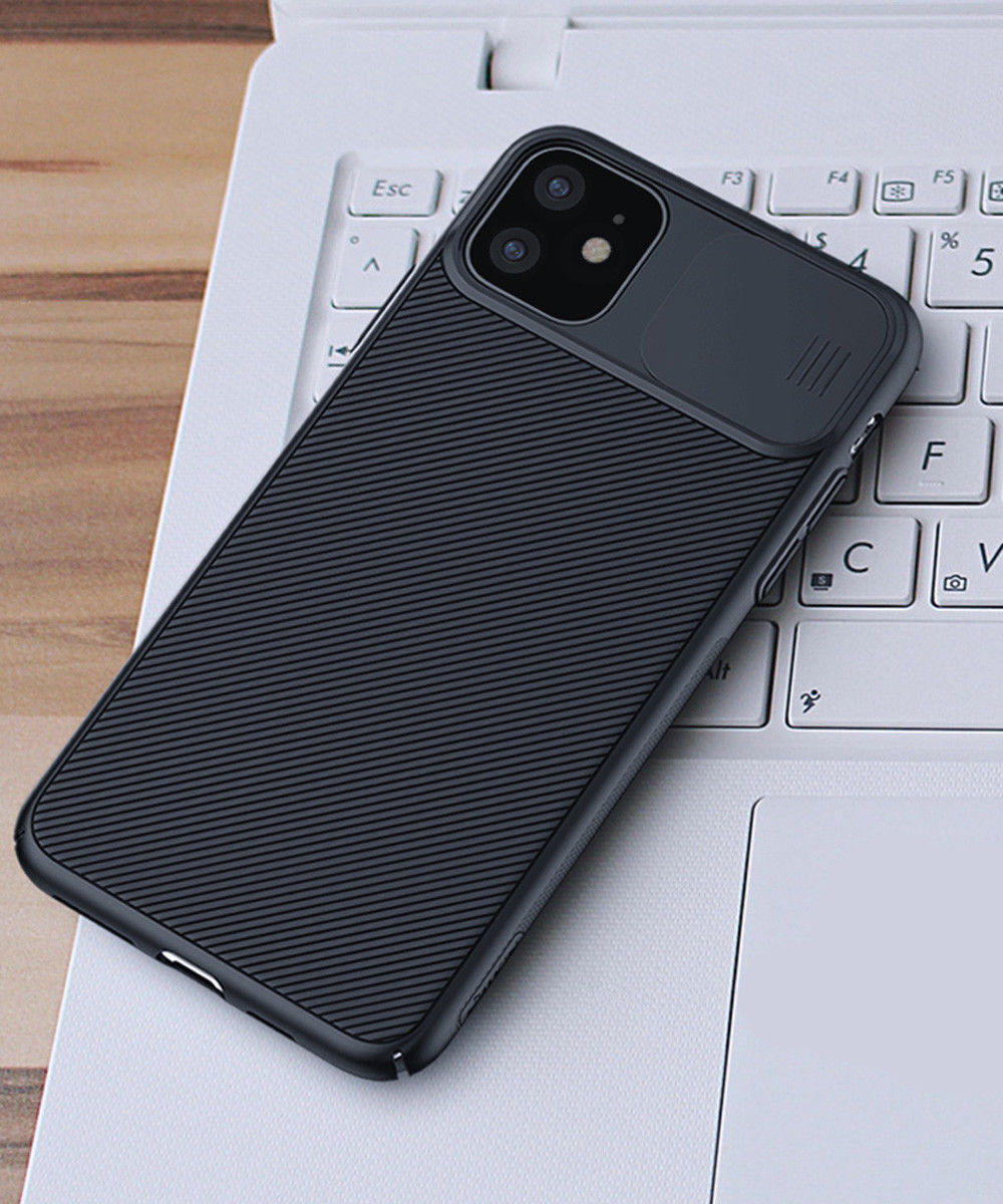 Nillkin CamShield Apple iPhone 11 Hoesje met Camera Slider Zwart afbeelding 7