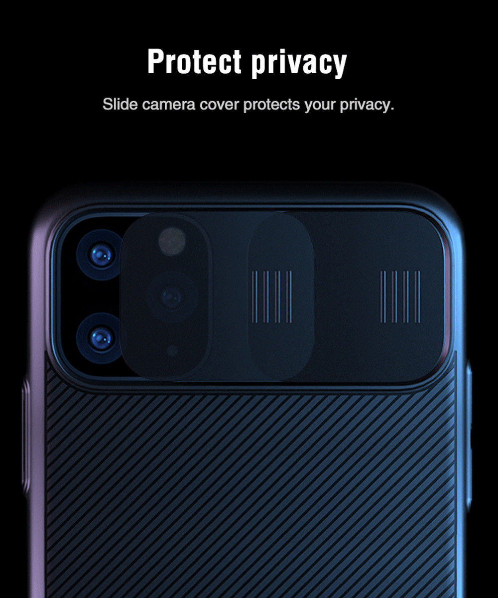 Nillkin CamShield Apple iPhone 11 Pro Hoesje met Camera Slider Zwart afbeelding 2