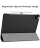 Apple iPad Pro 12.9 2018 / 2020 Tri-Fold Flip Case Zwart