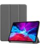 Apple iPad Pro 12.9 2018 / 2020 Tri-Fold Flip Case Grijs
