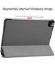 Apple iPad Pro 12.9 2018 / 2020 Tri-Fold Flip Case Grijs