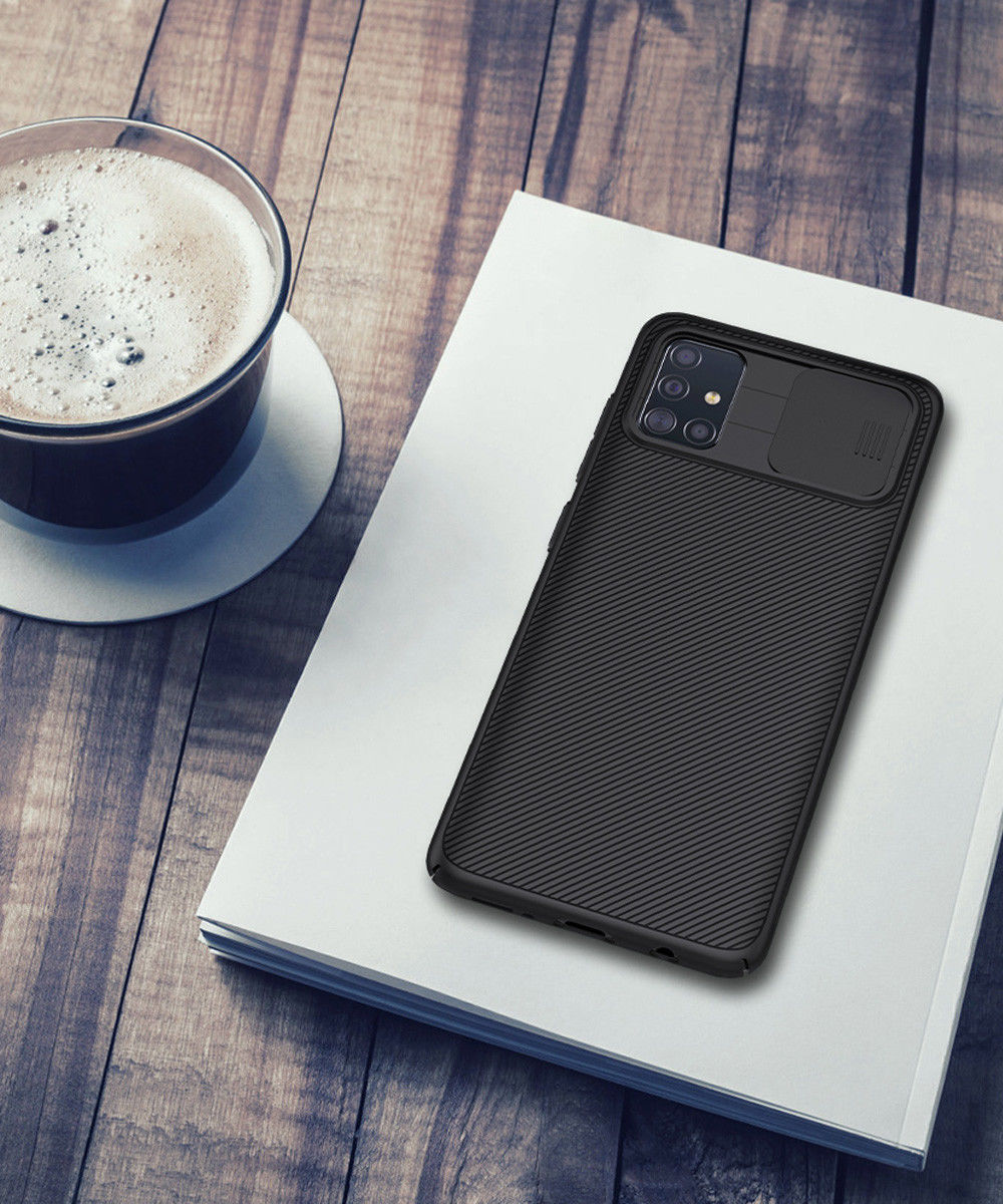 Nillkin CamShield Samsung Galaxy A51 Hoesje met Camera Slider Zwart afbeelding 11