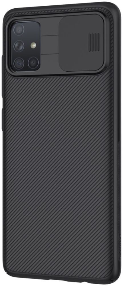 Nillkin CamShield Samsung Galaxy A71 Hoesje met Camera Slider Zwart afbeelding 6